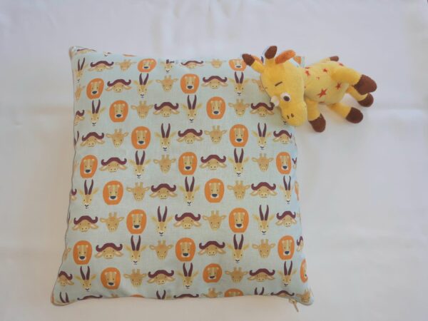 Coussin Transformable en Plaid Savane