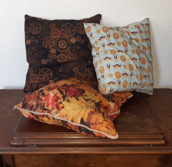 Coussin Transformable en Plaid. légende d'Automne – Image 2