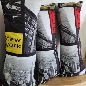 coussin transformable NYC